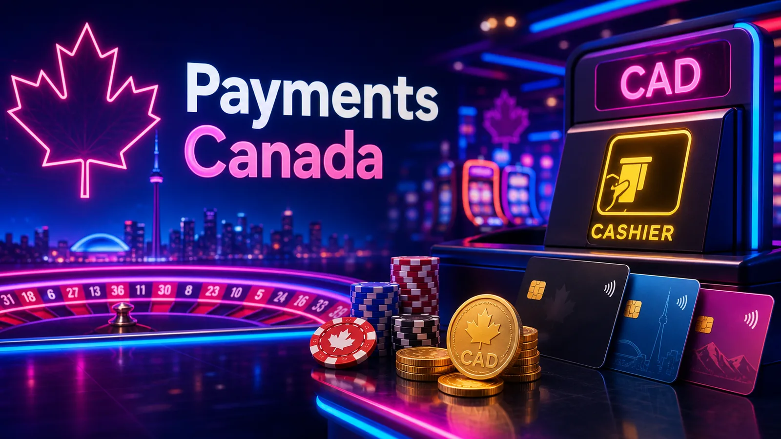 Neon54 Casino Payments Canada content banner