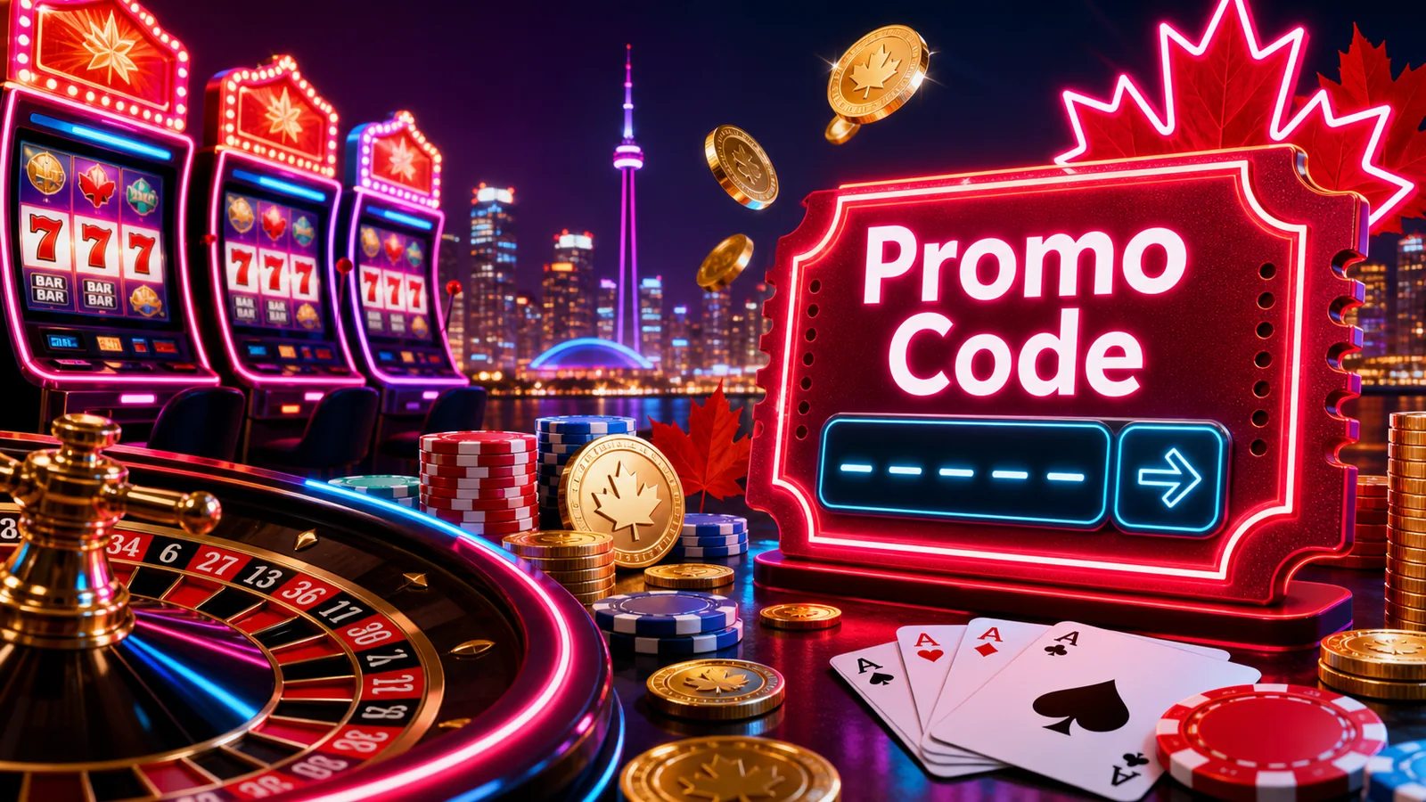 Neon54 Casino Promo Code Canada content banner